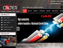 Tablet Screenshot of calter.com
